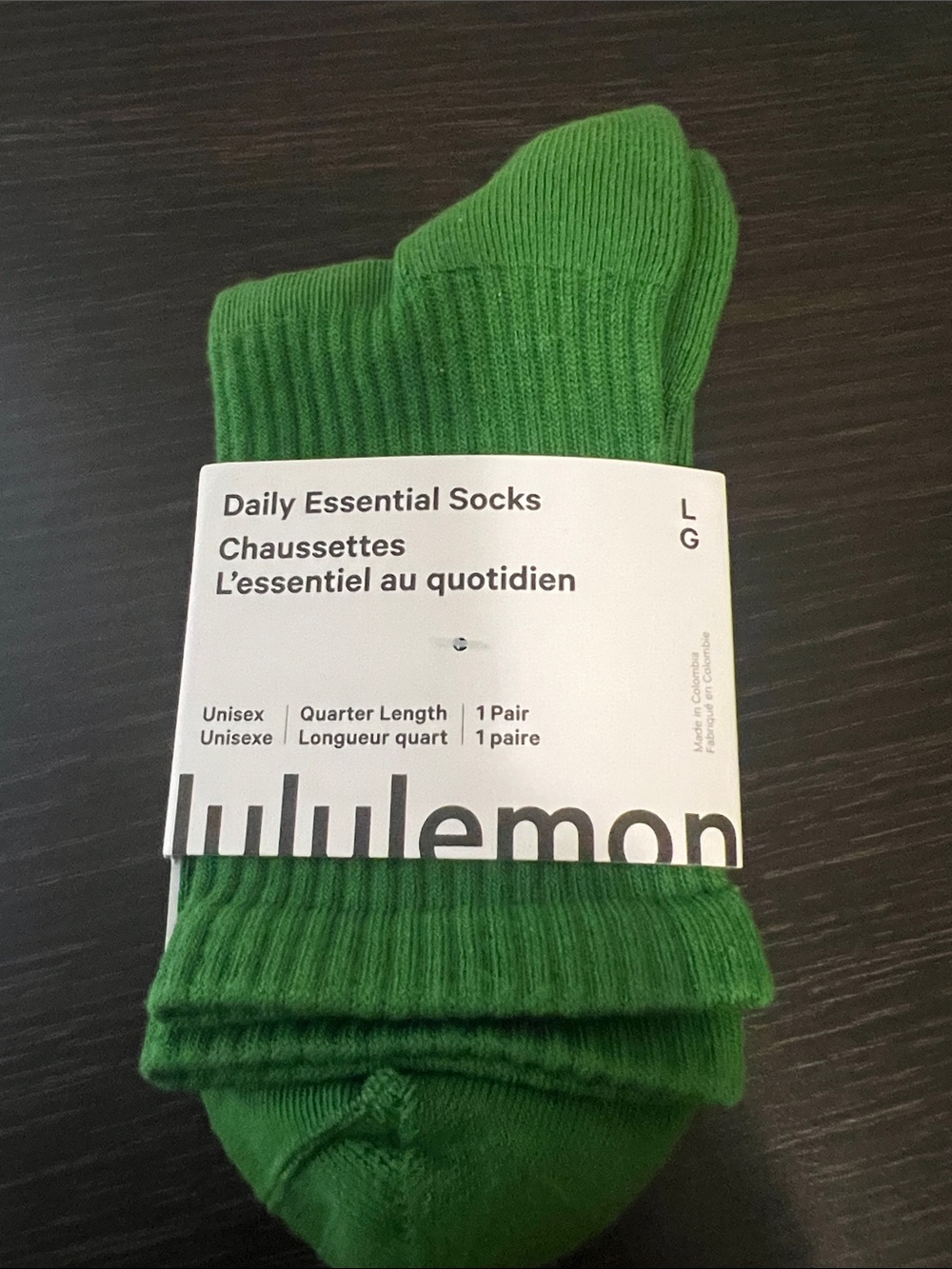 Daily Essential Quarter Length Socks Unisex